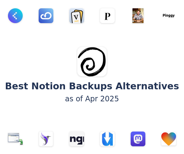 Best Notion Backups Alternatives