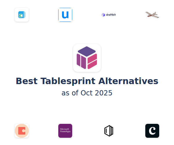 Best Tablesprint Alternatives