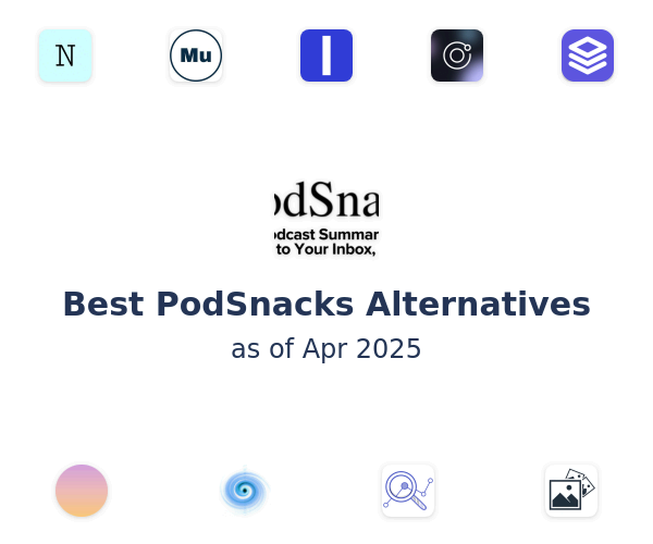 Best PodSnacks Alternatives