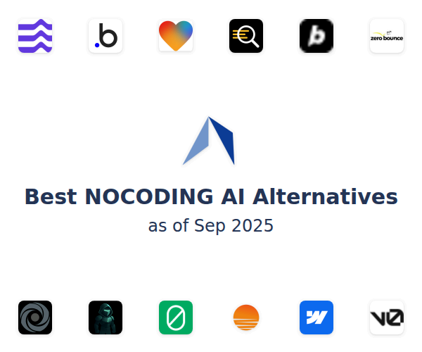 Best NOCODING AI Alternatives