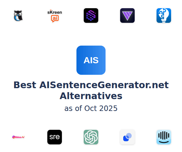 Best AISentenceGenerator.net Alternatives