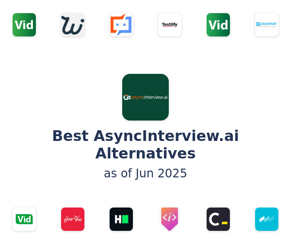 Best AsyncInterview.ai Alternatives