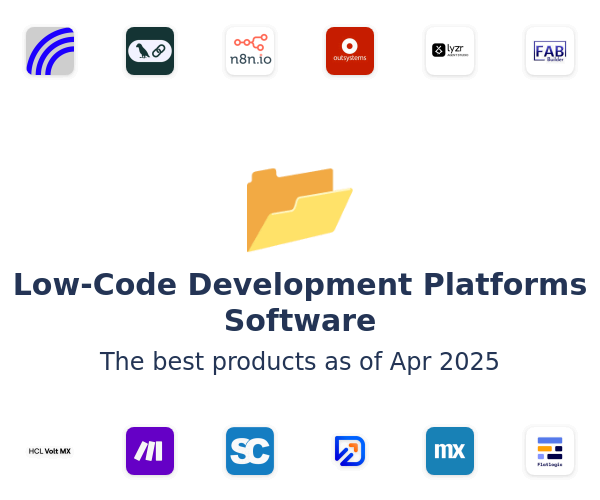 The best Low-Code Development Platforms products