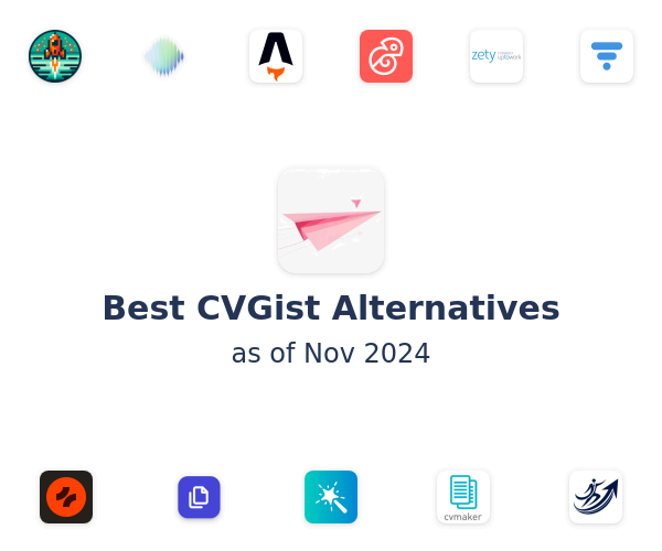Best CVGist Alternatives