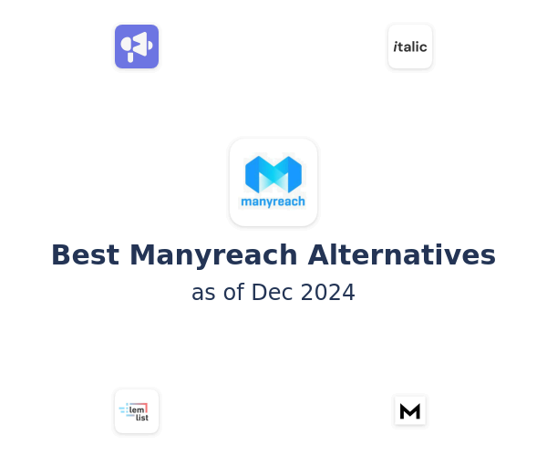 Best Manyreach Alternatives