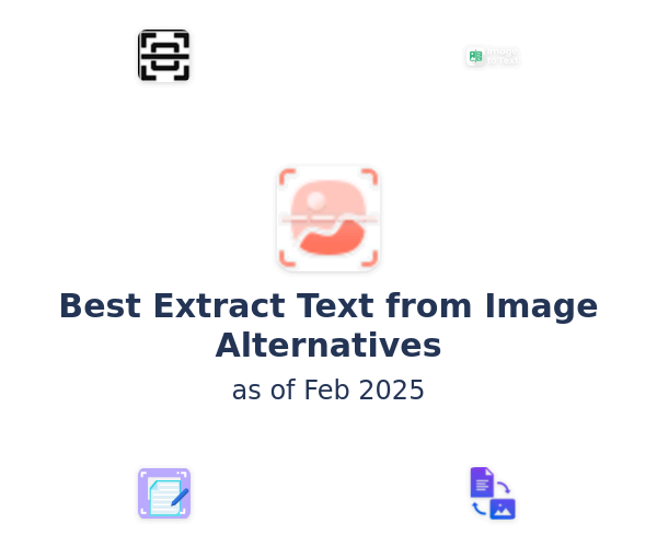 Best Extract Text from Image Alternatives