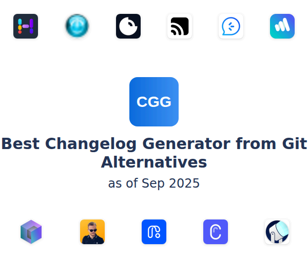 Best Changelog Generator from Git Alternatives