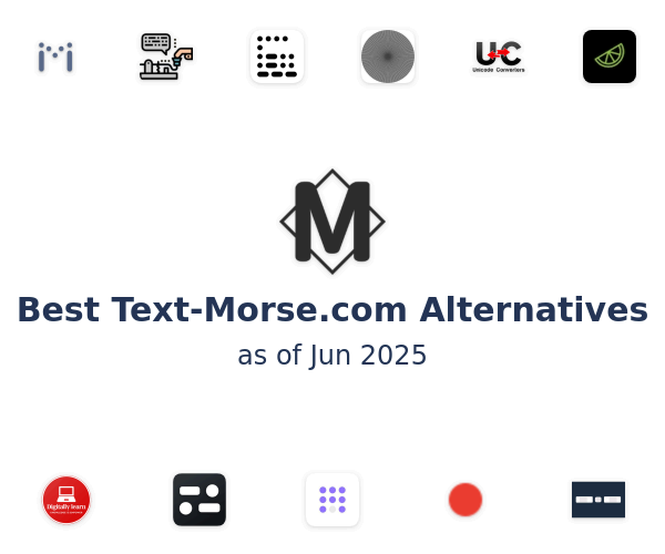 Best Text-Morse.com Alternatives
