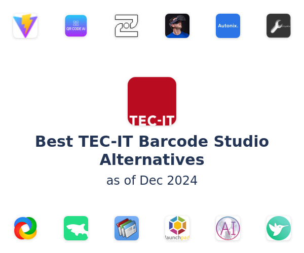 Best TEC-IT Barcode Studio Alternatives