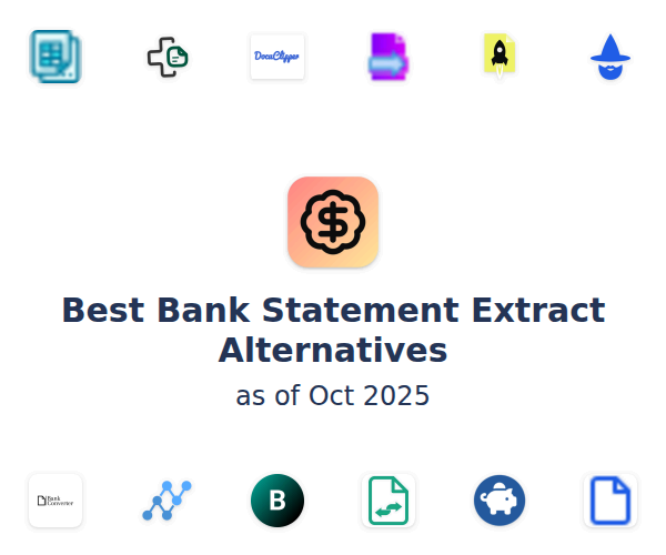Best Bank Statement Extract Alternatives