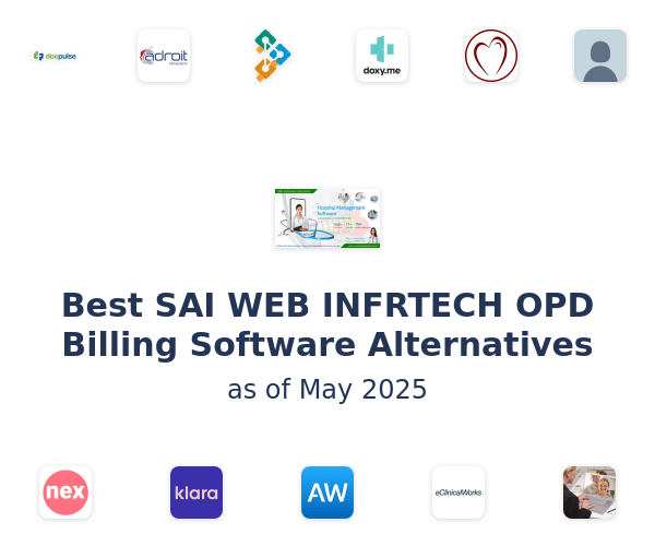 Best SAI WEB INFRTECH OPD Billing Software Alternatives