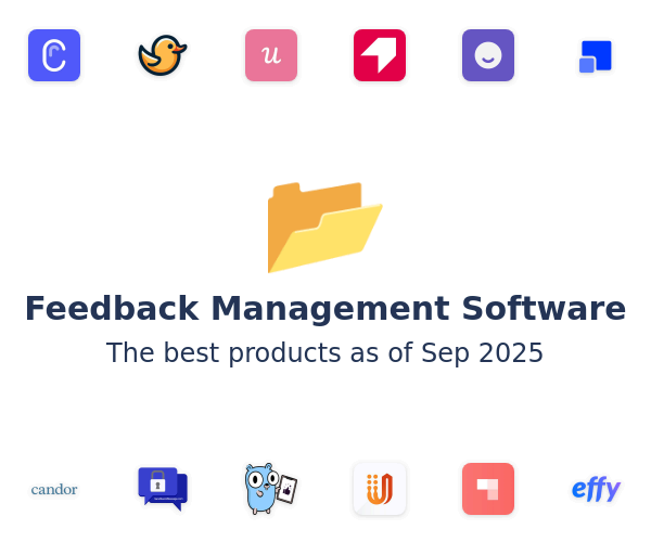 The best Feedback Management products