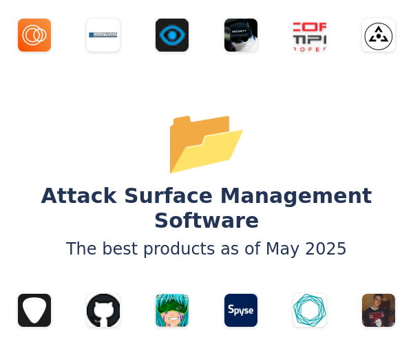The best Attack Surface Management products