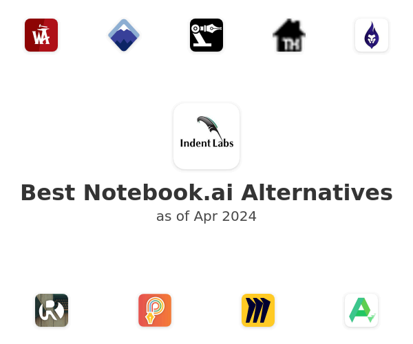 Best Notebook.ai Alternatives