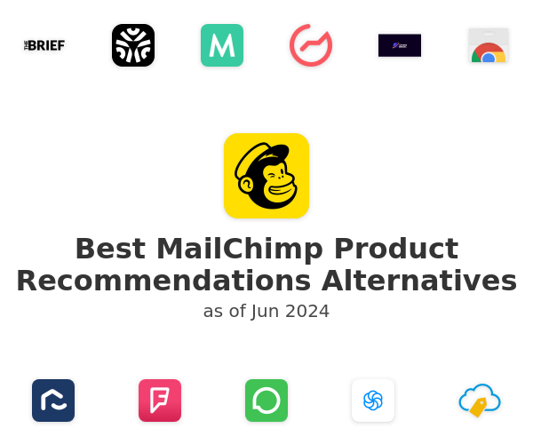 Best MailChimp Product Recommendations Alternatives