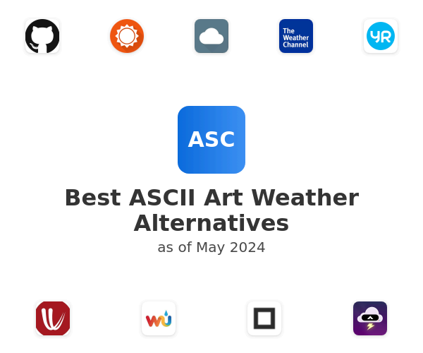 Best ASCII Art Weather Alternatives