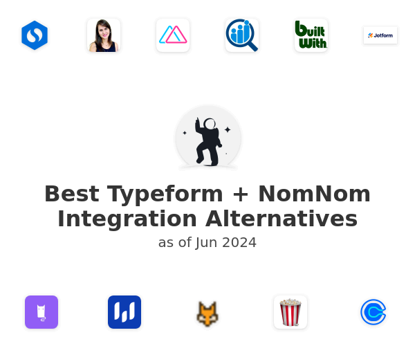 Best Typeform + NomNom Integration Alternatives