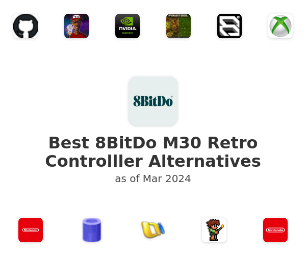 Best 8BitDo M30 Retro Controlller Alternatives