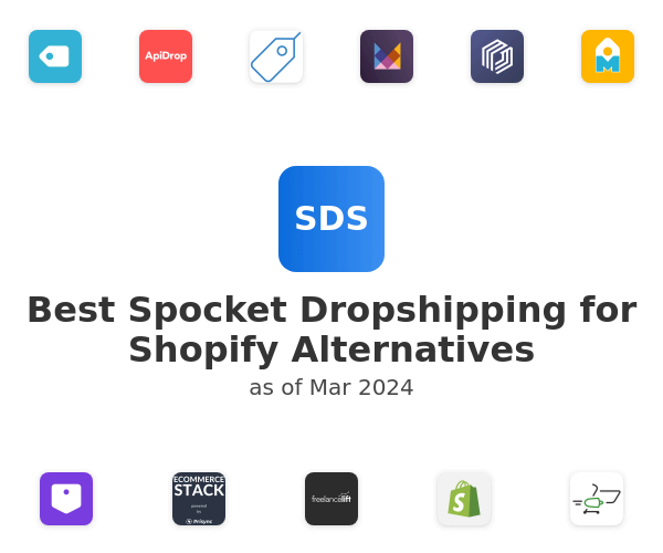 Best Spocket Dropshipping for Shopify Alternatives