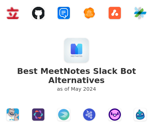 Best MeetNotes Slack Bot Alternatives