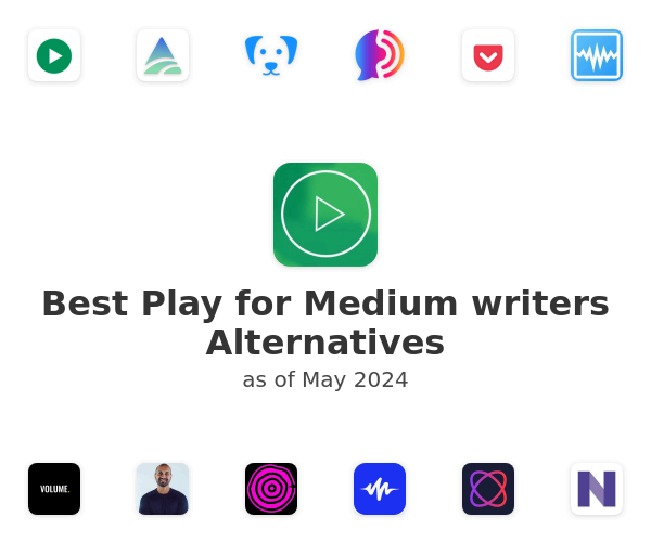 Best Play for Medium writers Alternatives
