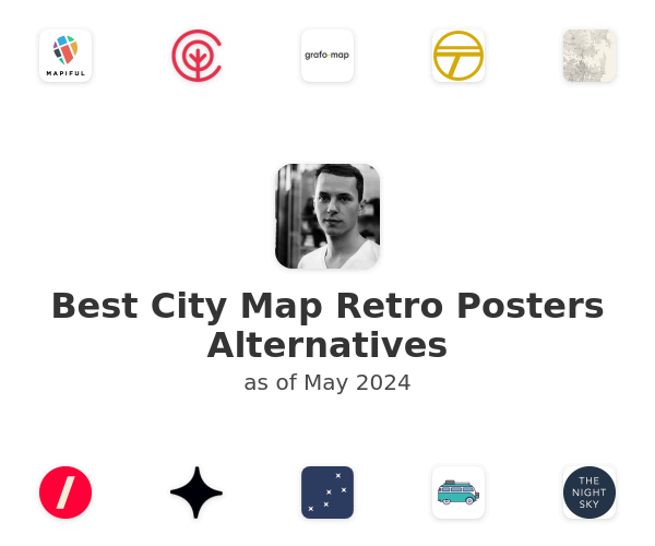 Best City Map Retro Posters Alternatives