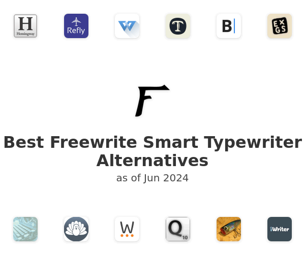 Best Freewrite Smart Typewriter Alternatives
