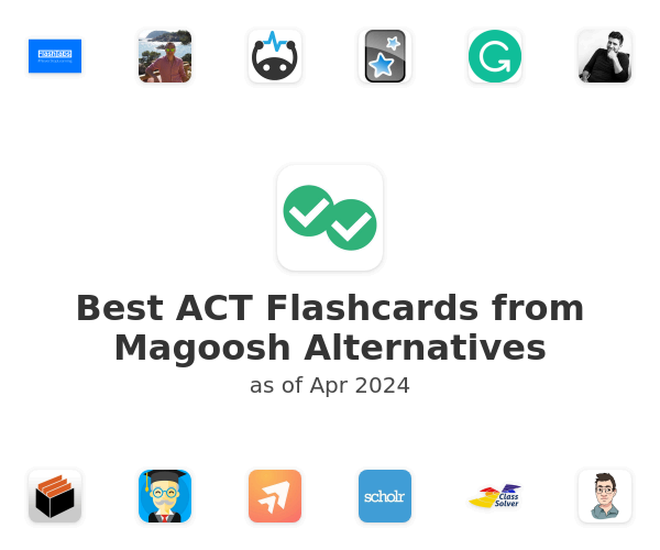 Best ACT Flashcards from Magoosh Alternatives