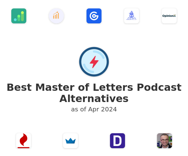 Best Master of Letters Podcast Alternatives