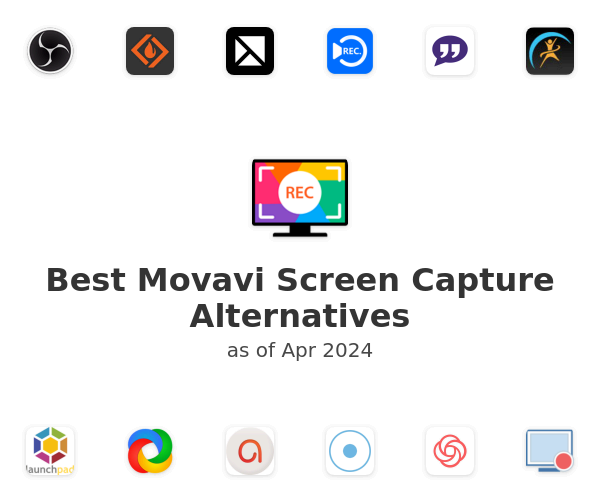 Best Movavi Screen Capture Alternatives