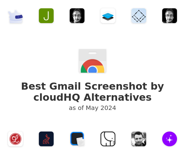 Best Gmail Screenshot by cloudHQ Alternatives