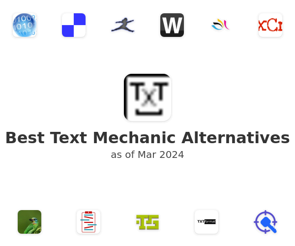 Best Text Mechanic Alternatives