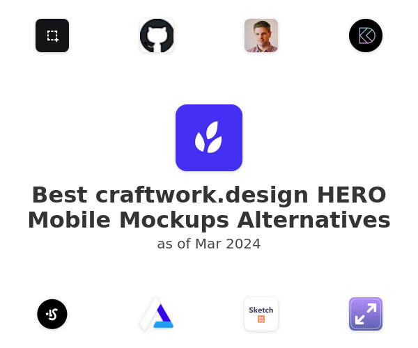 Best craftwork.design HERO Mobile Mockups Alternatives