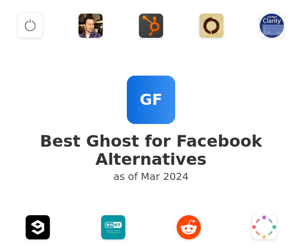 Best Ghost for Facebook Alternatives