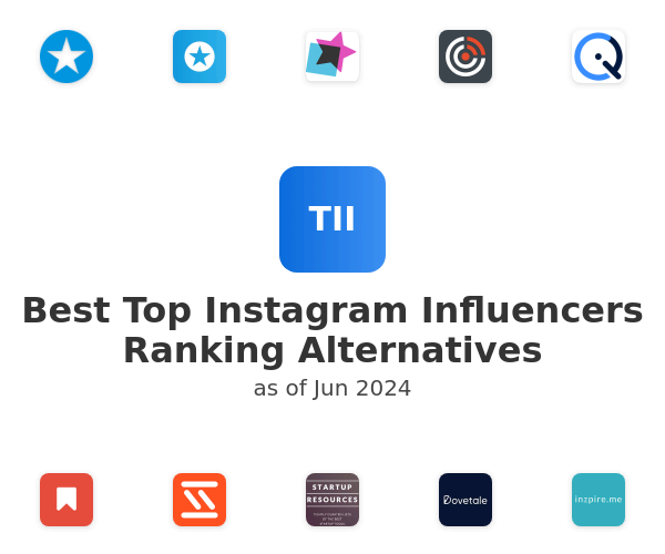 Best Top Instagram Influencers Ranking Alternatives