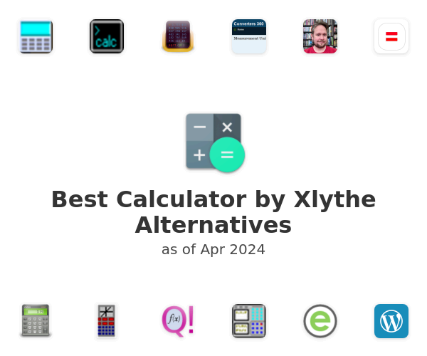 Best Calculator by Xlythe Alternatives