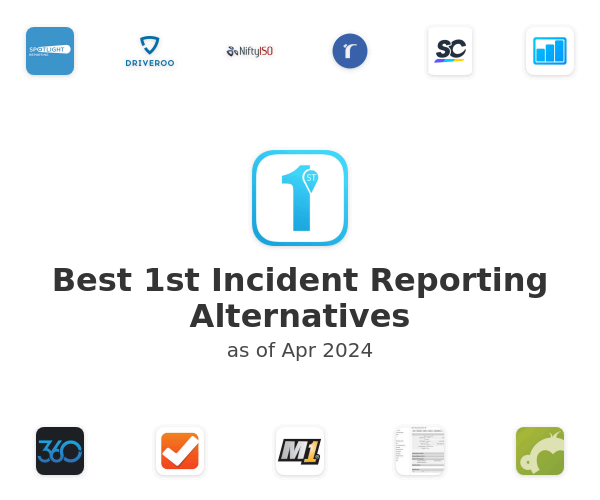 Best 1st Incident Reporting Alternatives