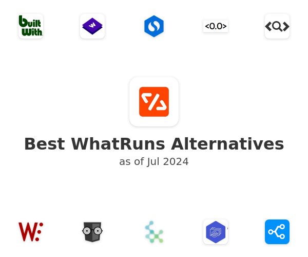 Best WhatRuns Alternatives