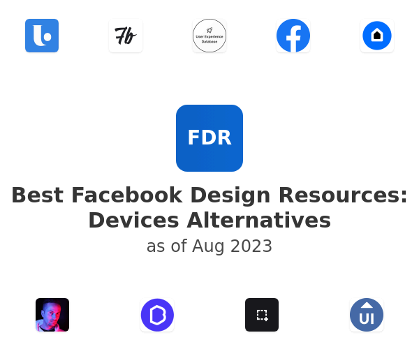 Best Facebook Design Resources: Devices Alternatives