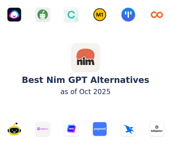 Best Nim GPT Alternatives