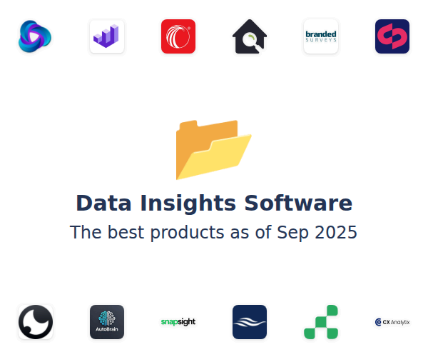 The best Data Insights products