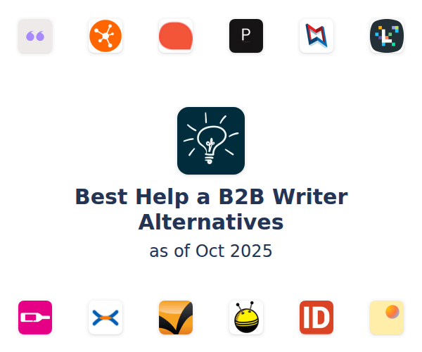 Best Help a B2B Writer Alternatives