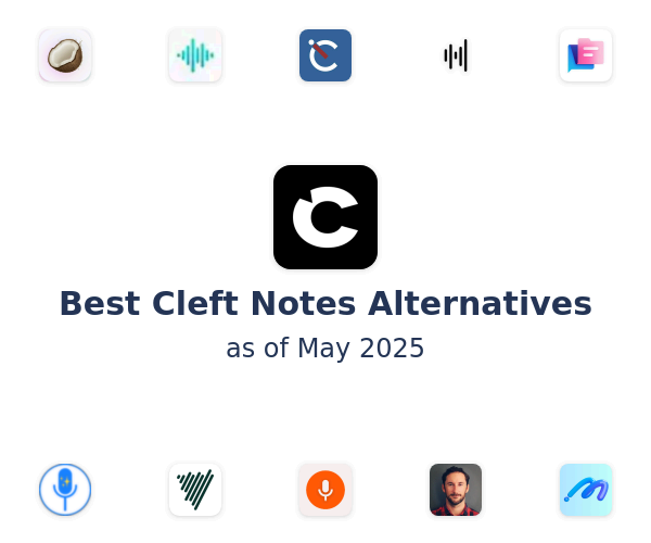 Best Cleft Notes Alternatives