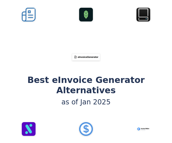 Best eInvoice Generator Alternatives