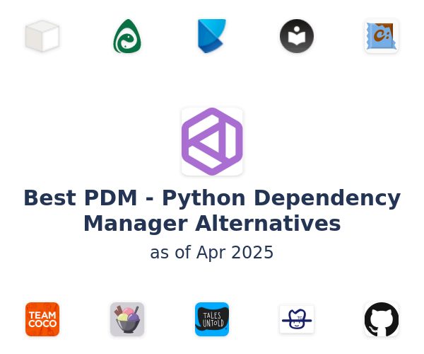 Best PDM - Python Dependency Manager Alternatives
