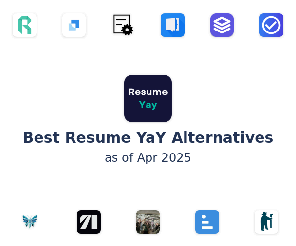 Best Resume YaY Alternatives