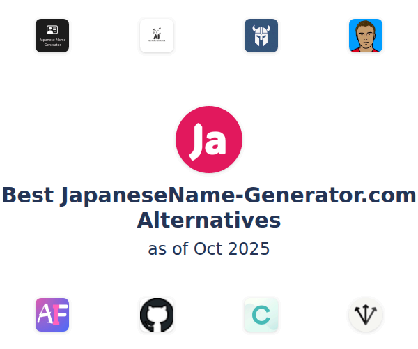 Best JapaneseName-Generator.com Alternatives