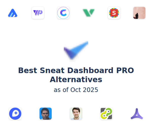 Best Sneat Dashboard PRO Alternatives