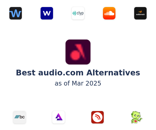 Best audio.com Alternatives