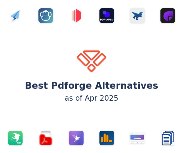Best Pdforge Alternatives